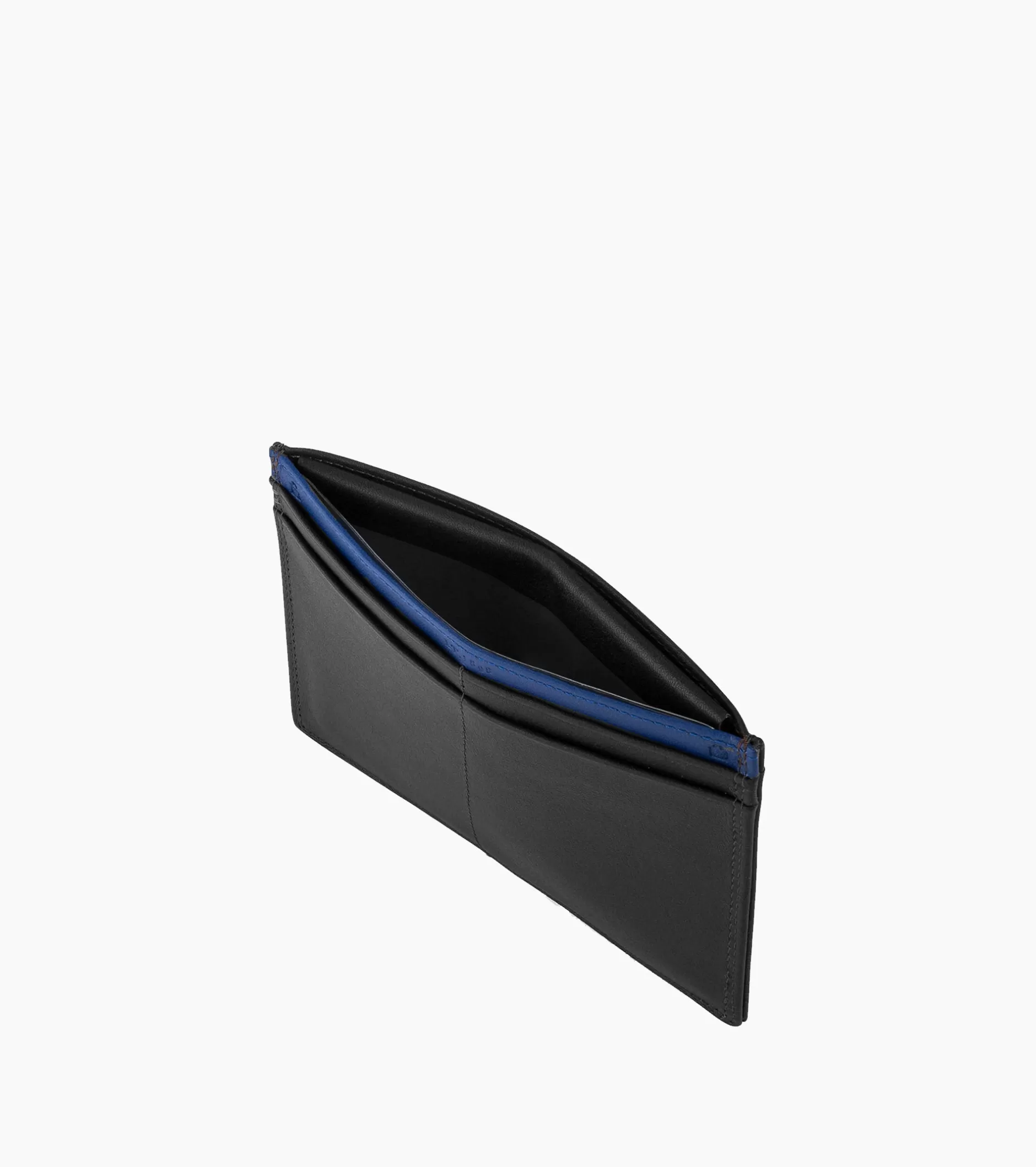 Femme Le Tanneur Petit porte papiers de voiture Martin en cuir lisse - Black