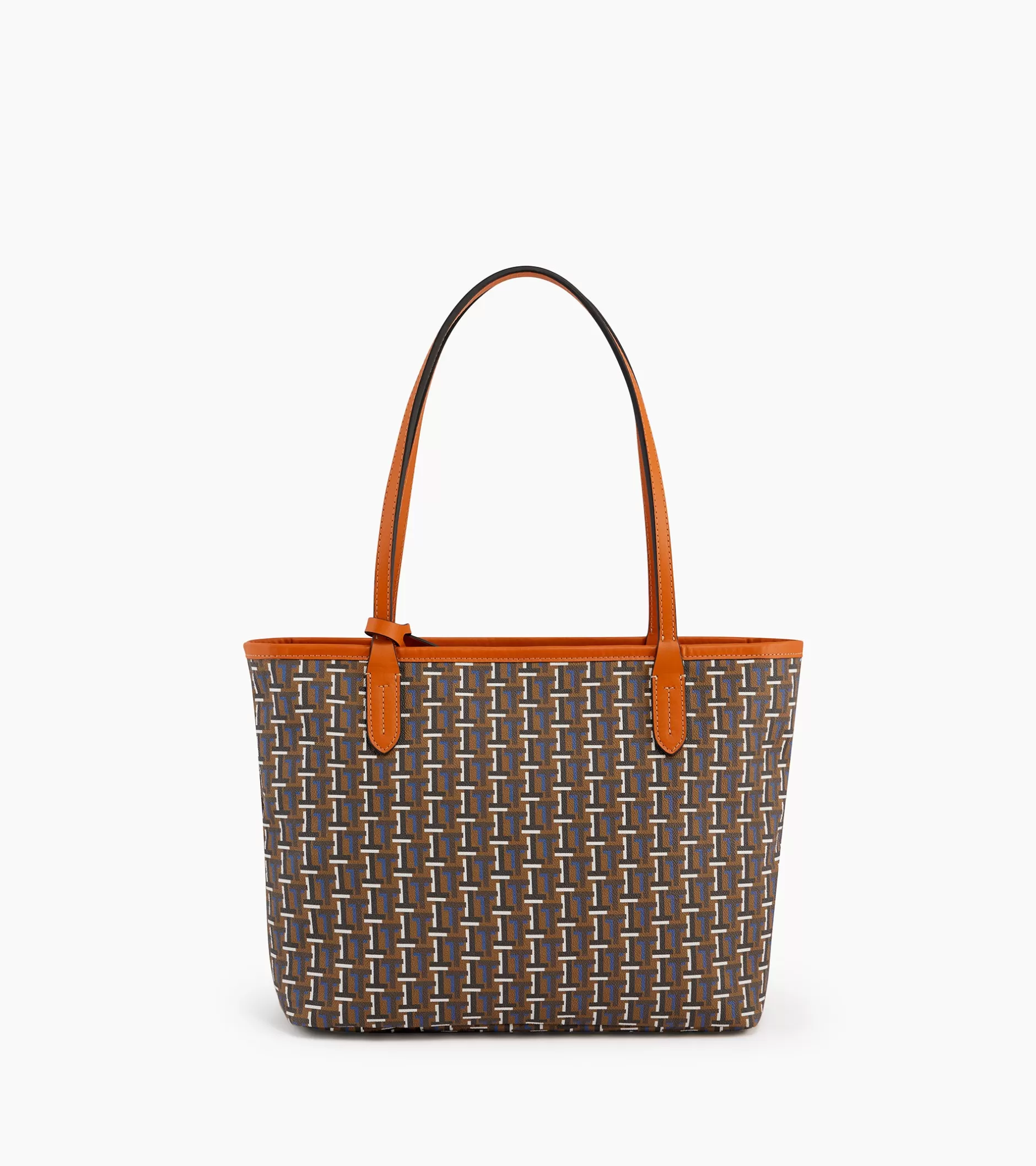 Femme Le Tanneur Petit sac cabas Camille en toile monogramme - Brown Monogram Print