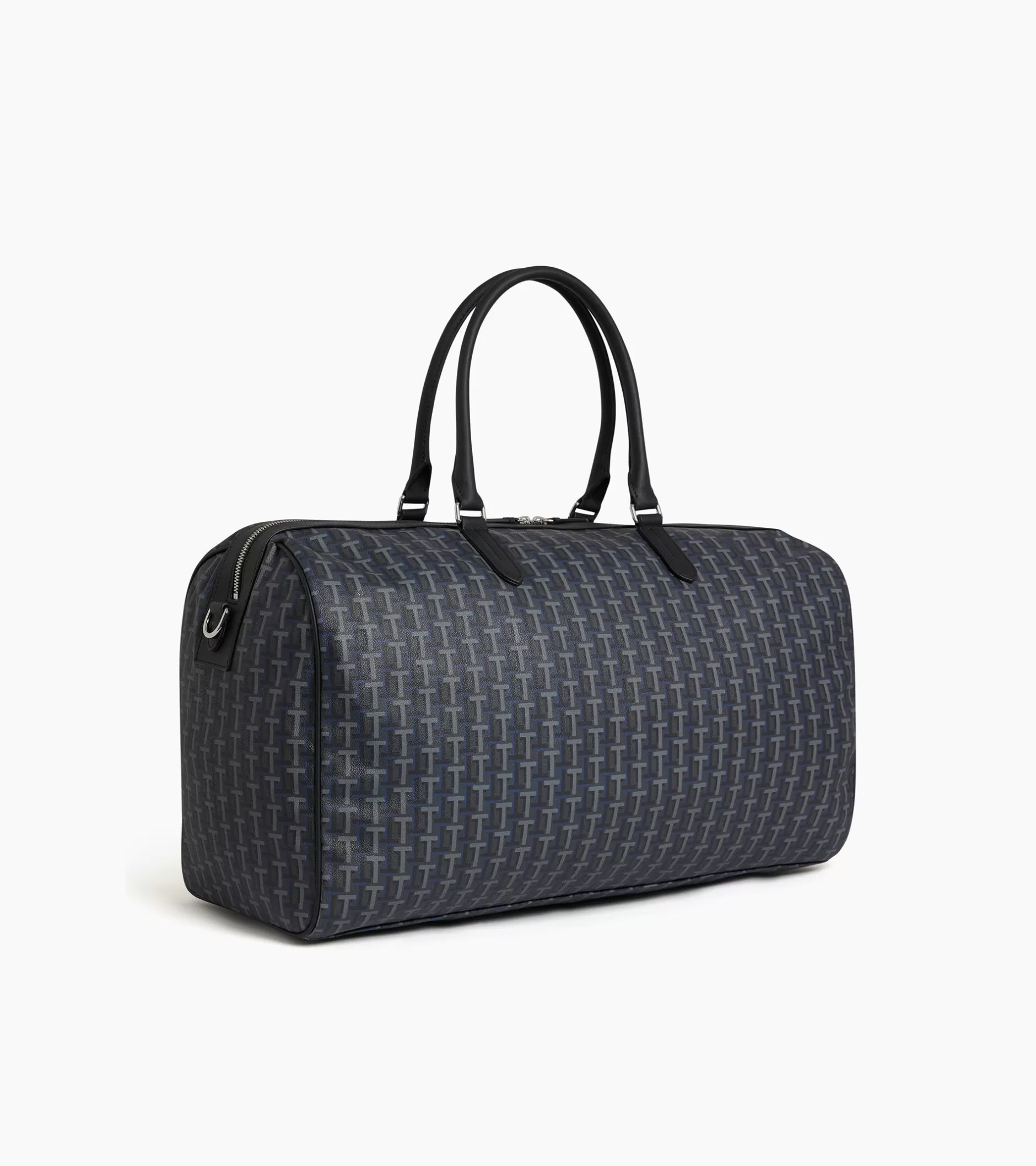 Femme Le Tanneur Sac de voyage 24h Camille en toile monogramme - SIGNATURE LT NOIR-NOIR